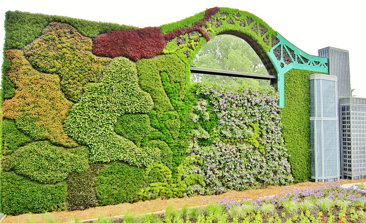 Jardin Botanique Montreal Génial File Construction D Un Mur En Mosa¯culture Au Jardin