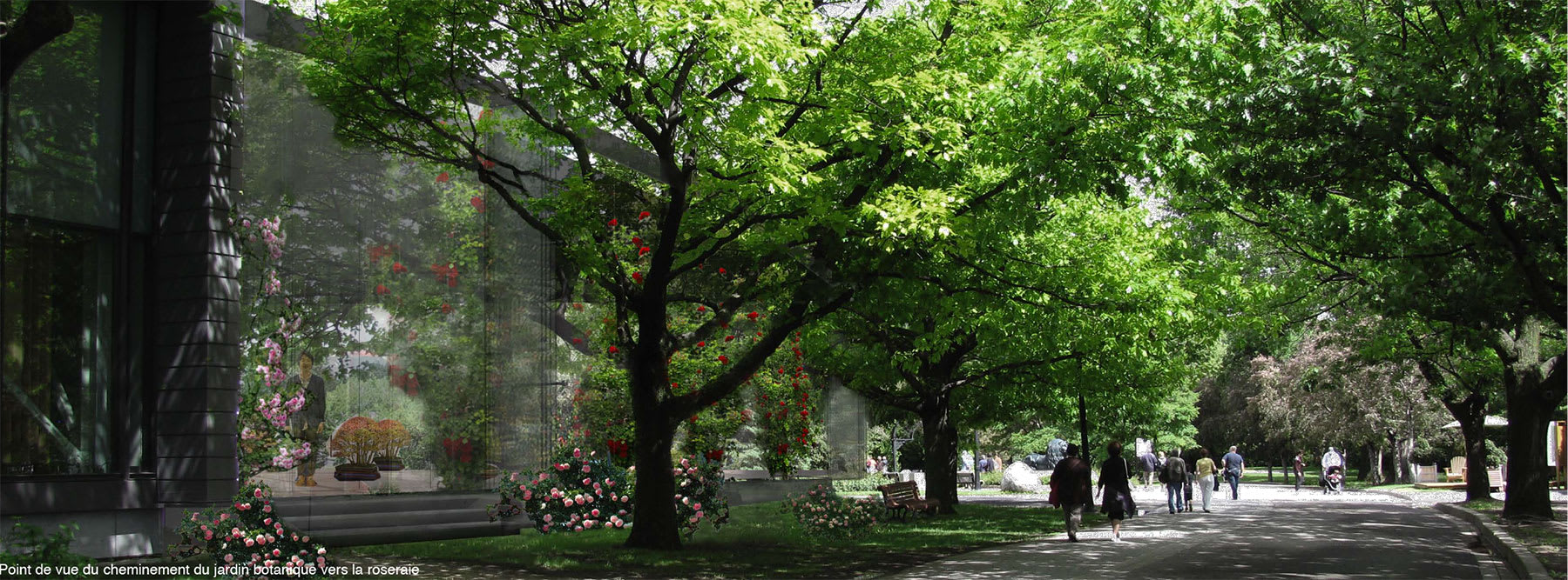 frederic druot architecture les architectes fabg lacaton vassal architectes pavillon de verre au jardin botanique