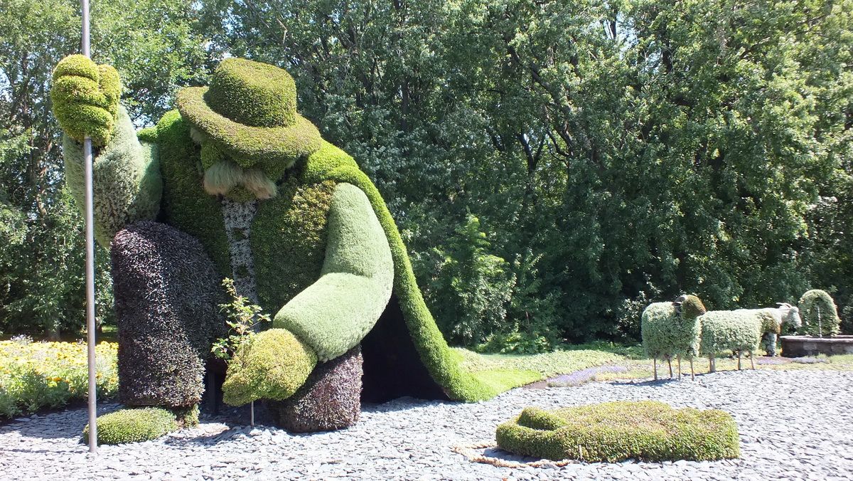 Jardin Botanique Montreal Luxe the Man who Planted Trees Mosaiculture 2013 at Montreal