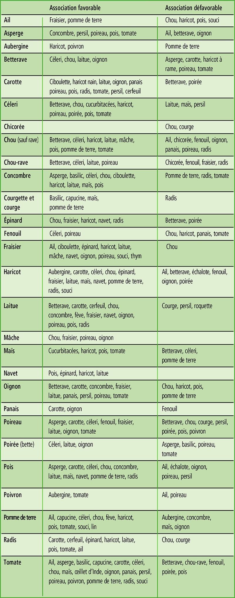Jardin Calendrier Lunaire Charmant Les Bonnes associations De Légumes Au Potager Et Celles Qu