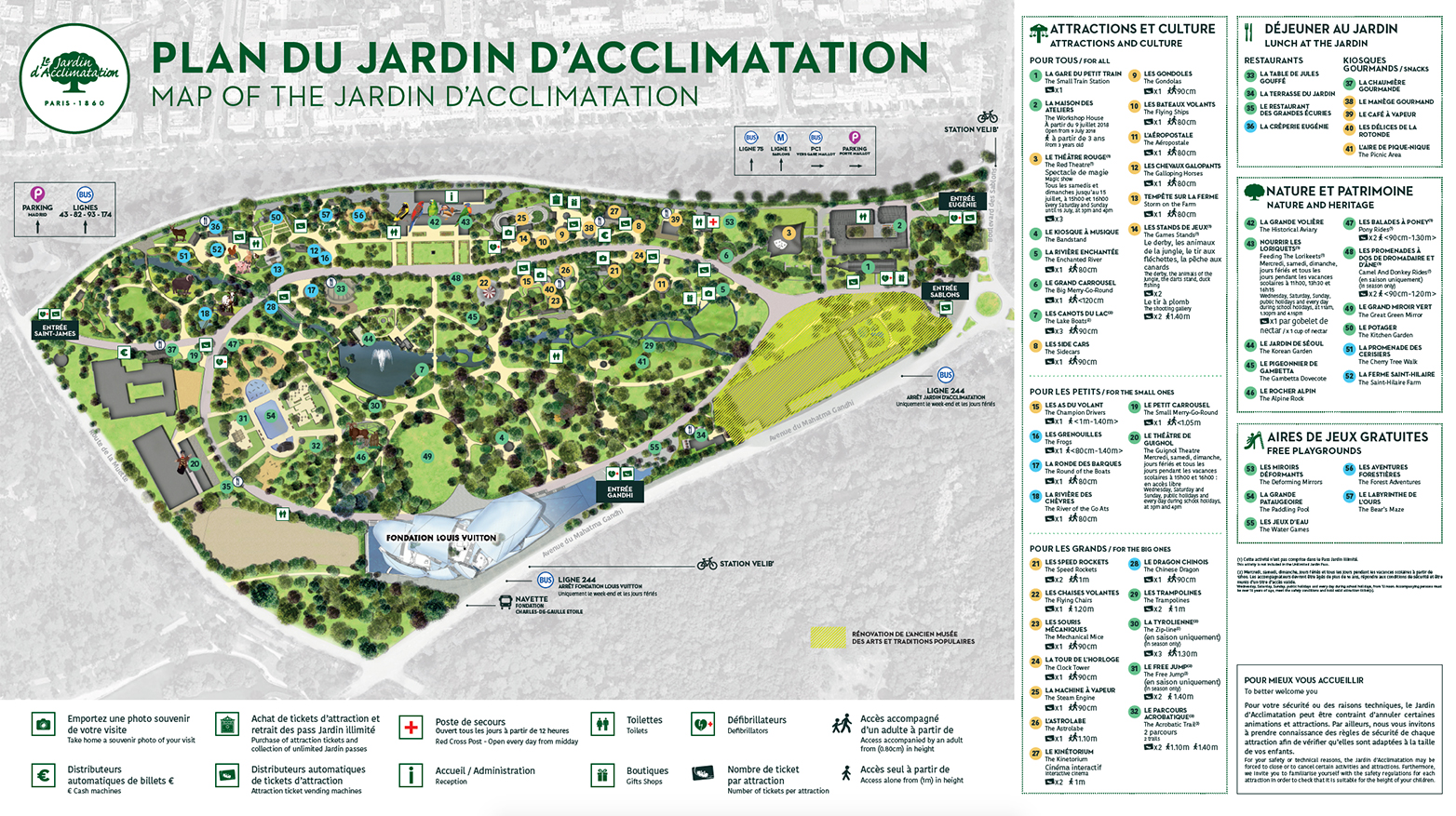 Jardin D Acclimatation Paris Best Of Plan Jda Noel