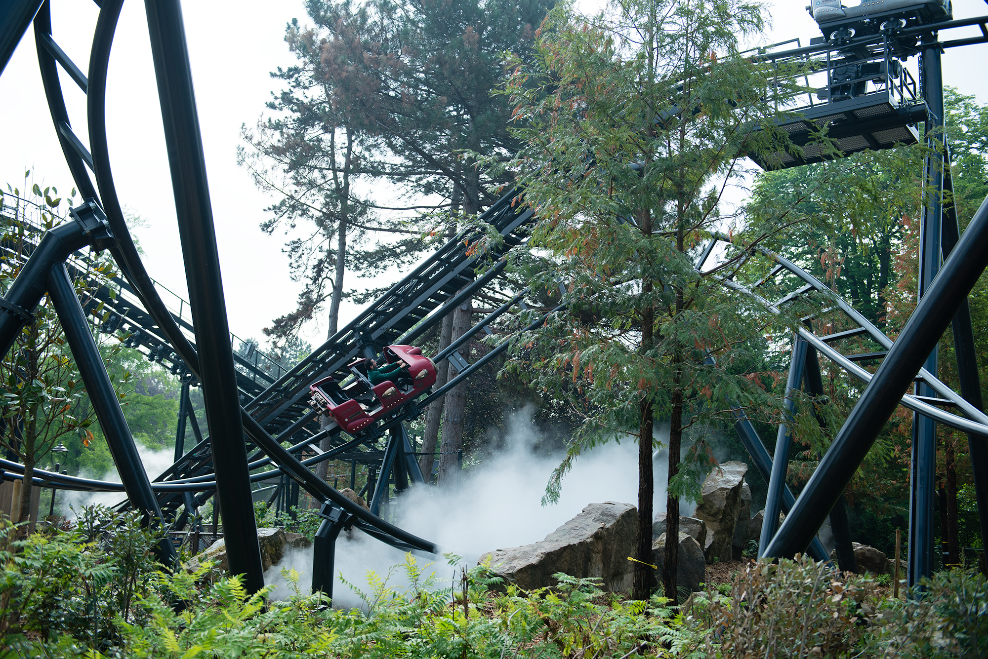 les speed rockets est l une des attractions a sensations fortes du jardin d acclimatation