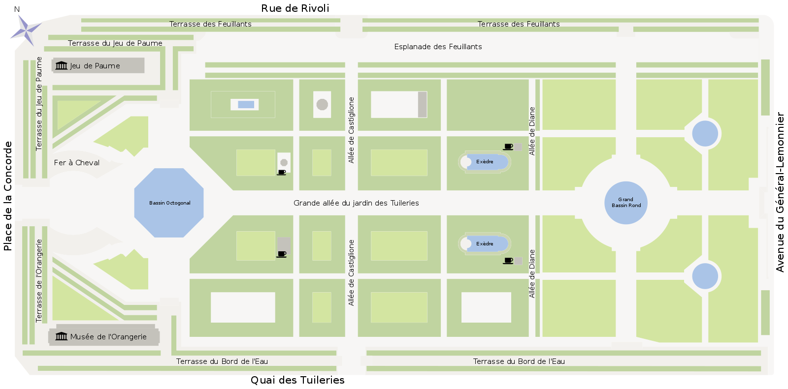 Jardin D Acclimatation Plan Nouveau Tuileries Garden Wikiwand