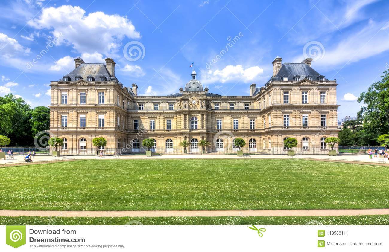 Jardin De Luxembourg Paris Best Of Luxembourg Palace In Paris France Stock Image Image Of
