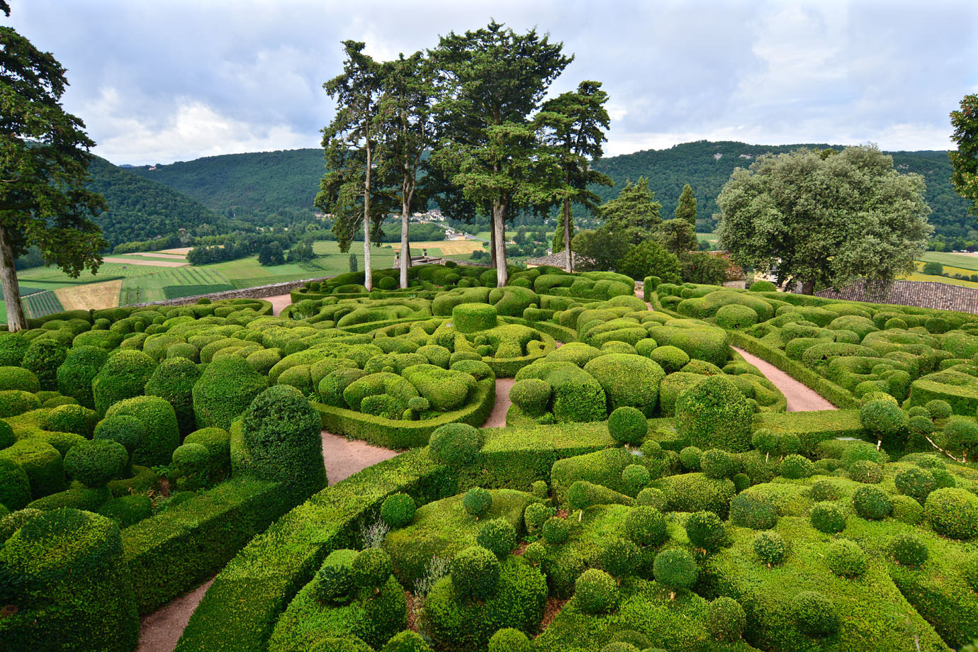 Château de Marqueyssac garden