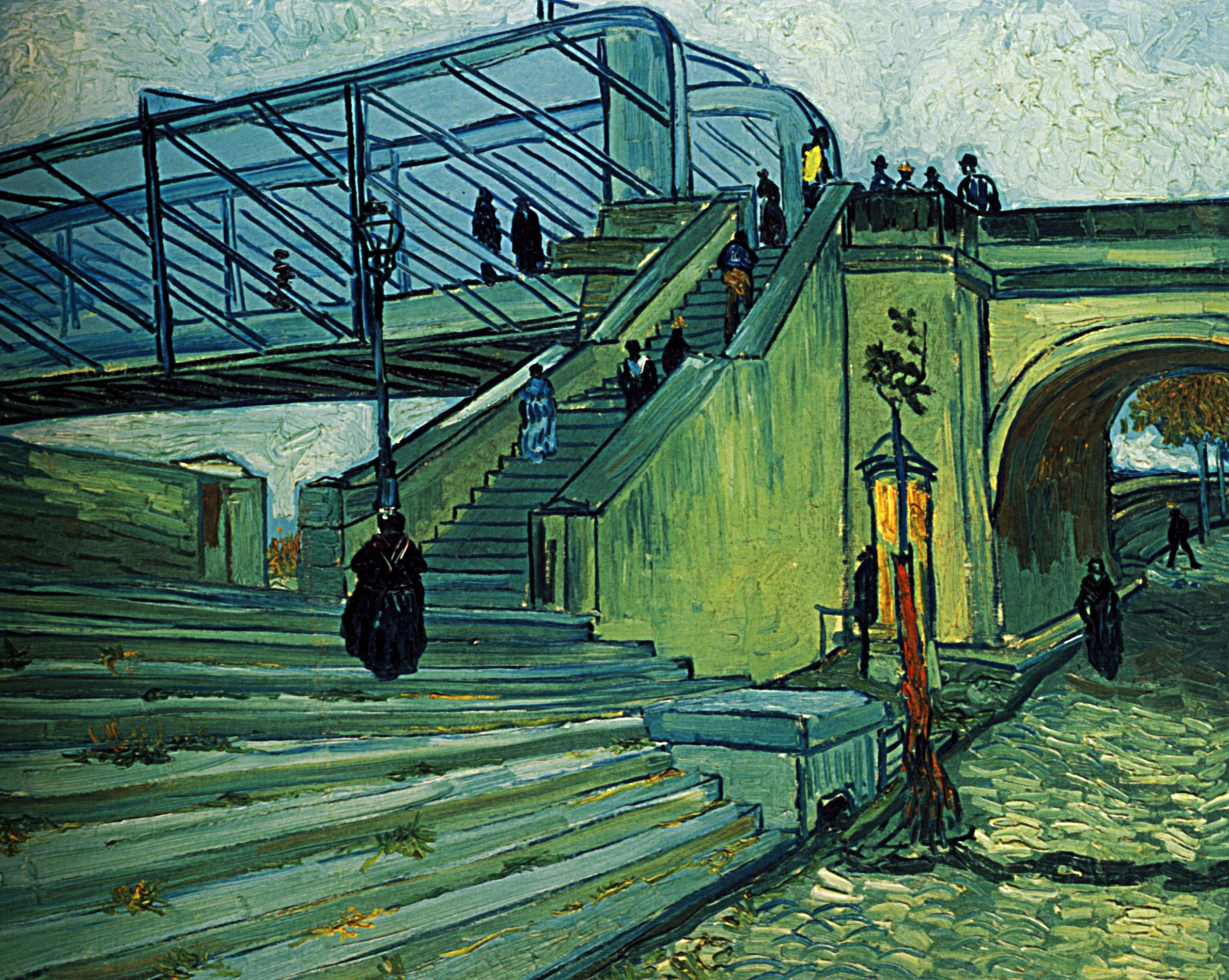 Jardin Des Arts Arles Inspirant 1888 Vincent Van Gogh Le Pont Métallique De Trinquetaille