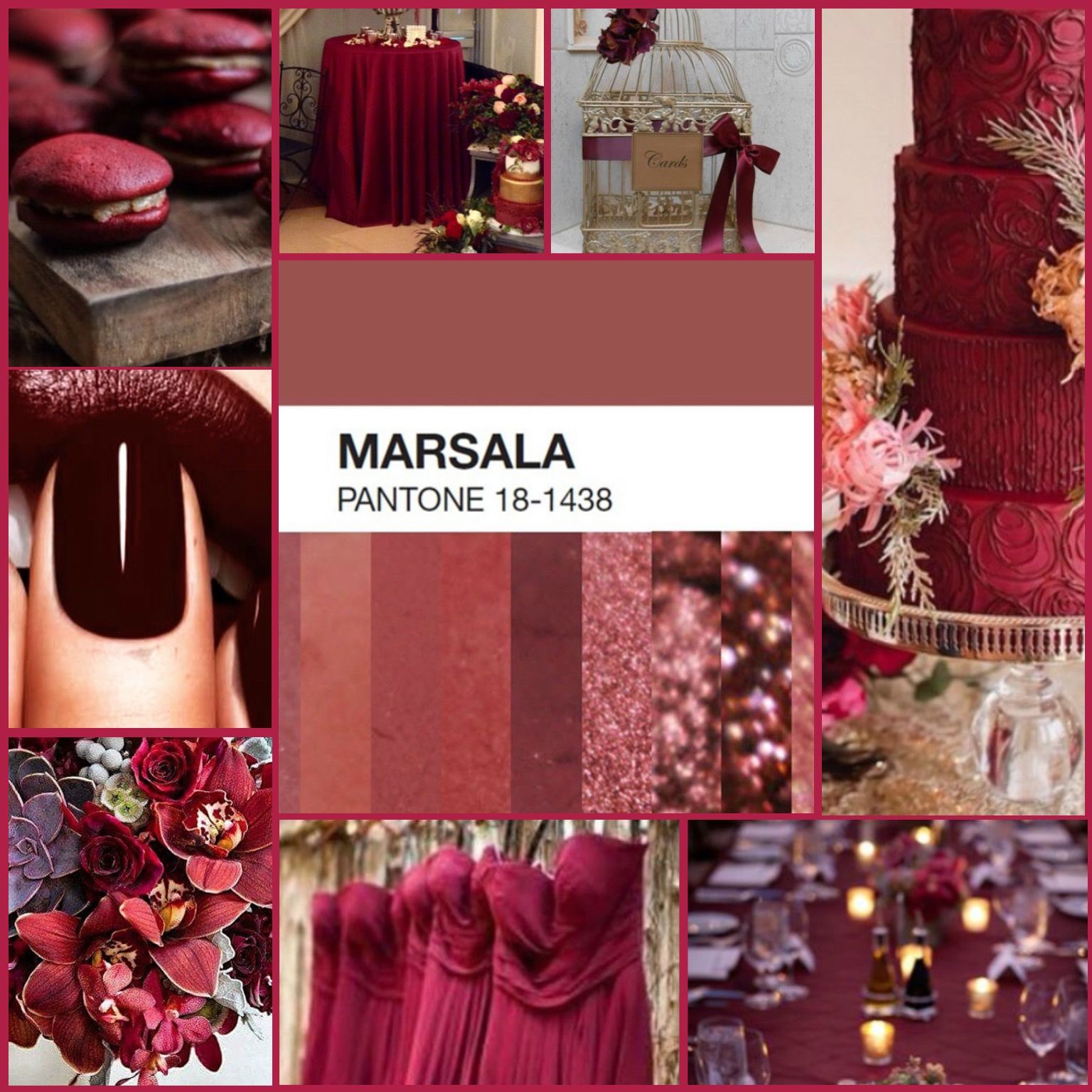 Jardin Des Fleurs Bordeaux Unique Pantone Colour Masala for 2015 Spice Up You event