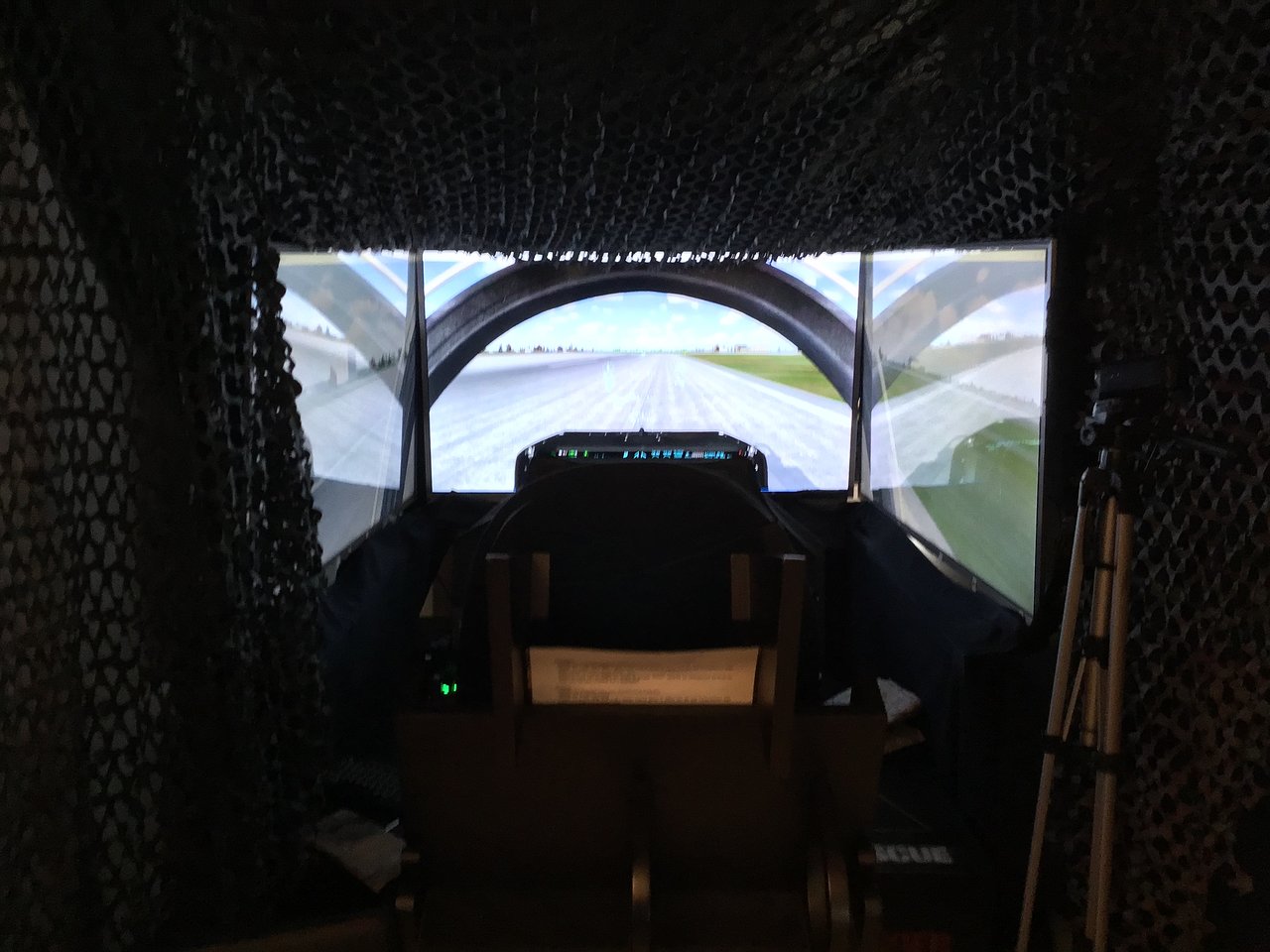simulateur d avion de
