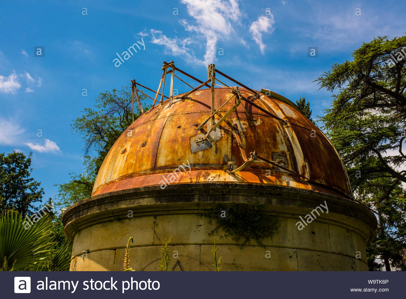 astronomy observatory observatoire astronomique in jardin des plantes de montpellier botanic gardens montpellier france built at the suggestion W9TK6P