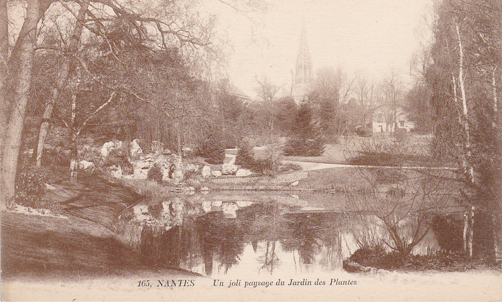 Jardin Des Plantes De Nantes Nouveau Nantes Recherche De Cartes Postales Geneanet