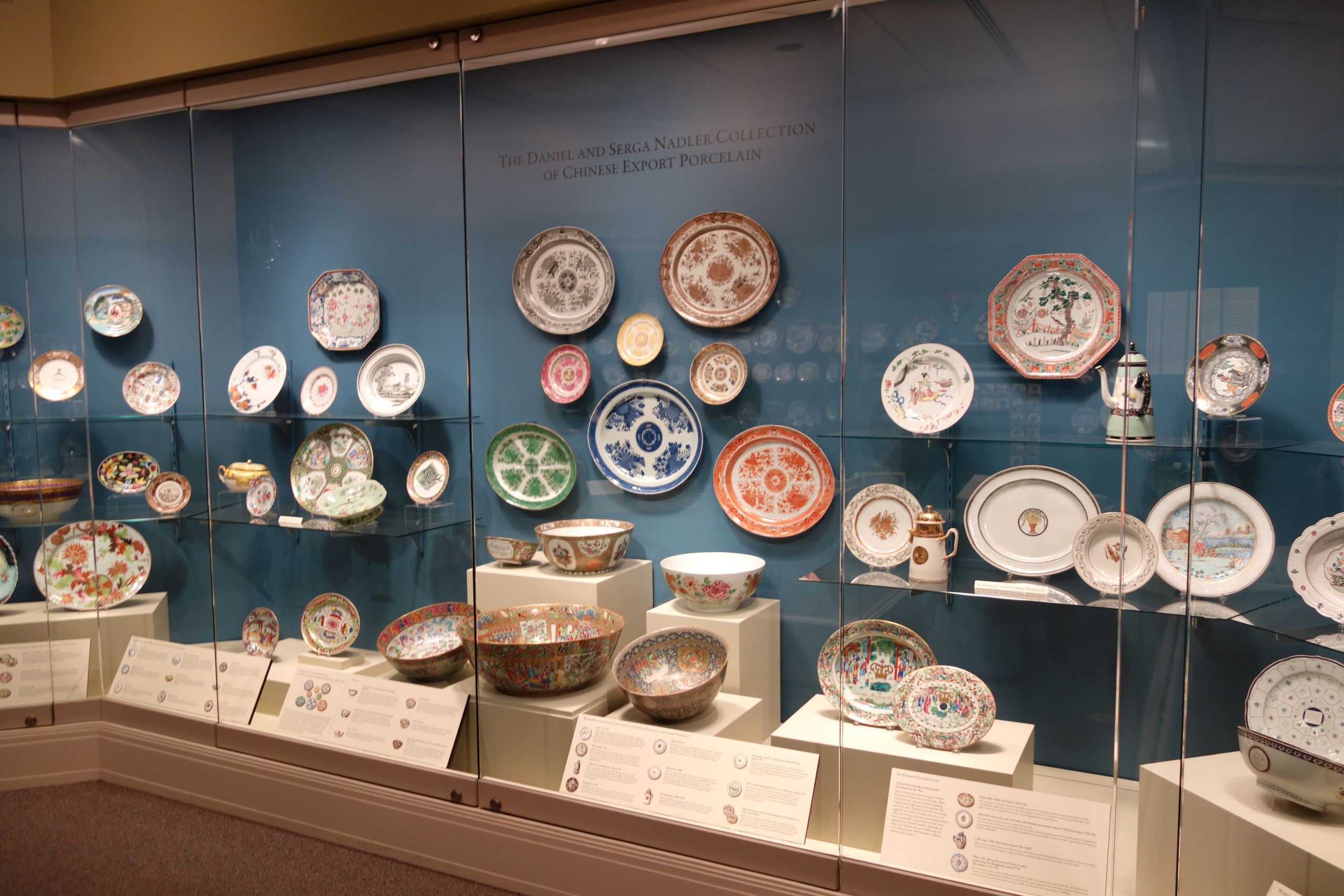 Chinese export porcelain exhibit Winterthur Museum DSC JPG