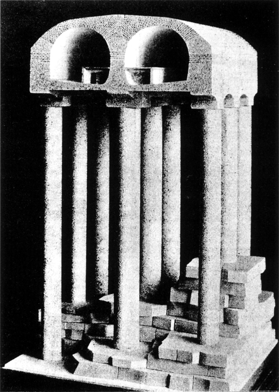 Metro de Paris Ligne 7 Maquette viaduc souterrain station Danube