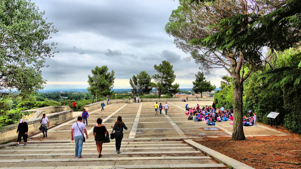 Jardin Des Vestiges Marseille Génial [4k] Avignon Rocher Des Doms the Gardens France Provence Videoturysta