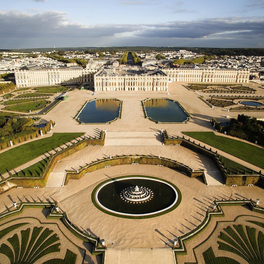 Jardin Du Chateau De Versailles Beau Vue Aérienne Du Ch¢teau Et Des Jardins De Versailles