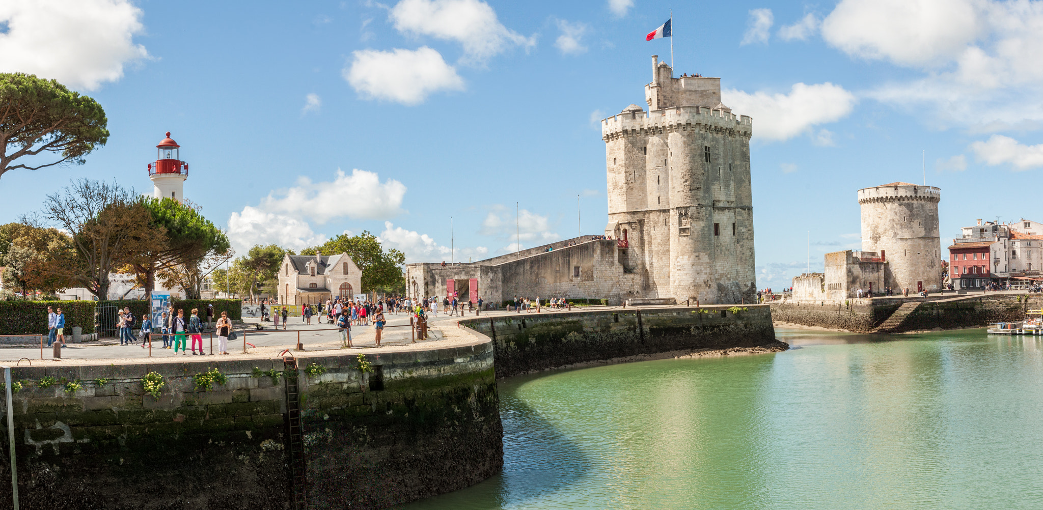 Vieux Port De La Rochelle Côté Ville %