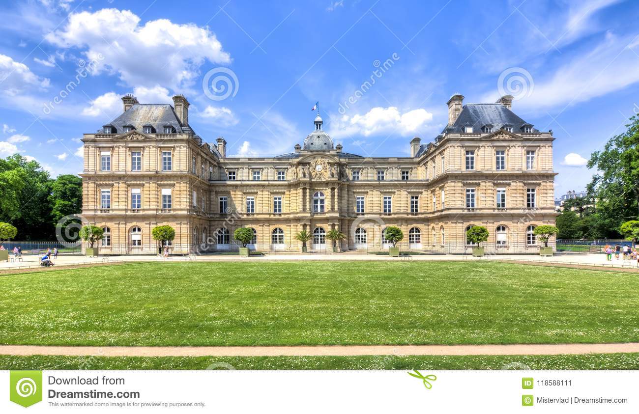 luxembourg palace paris france