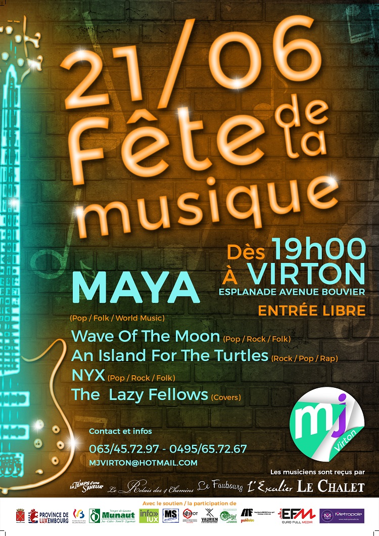 affiche fête de la musique A4