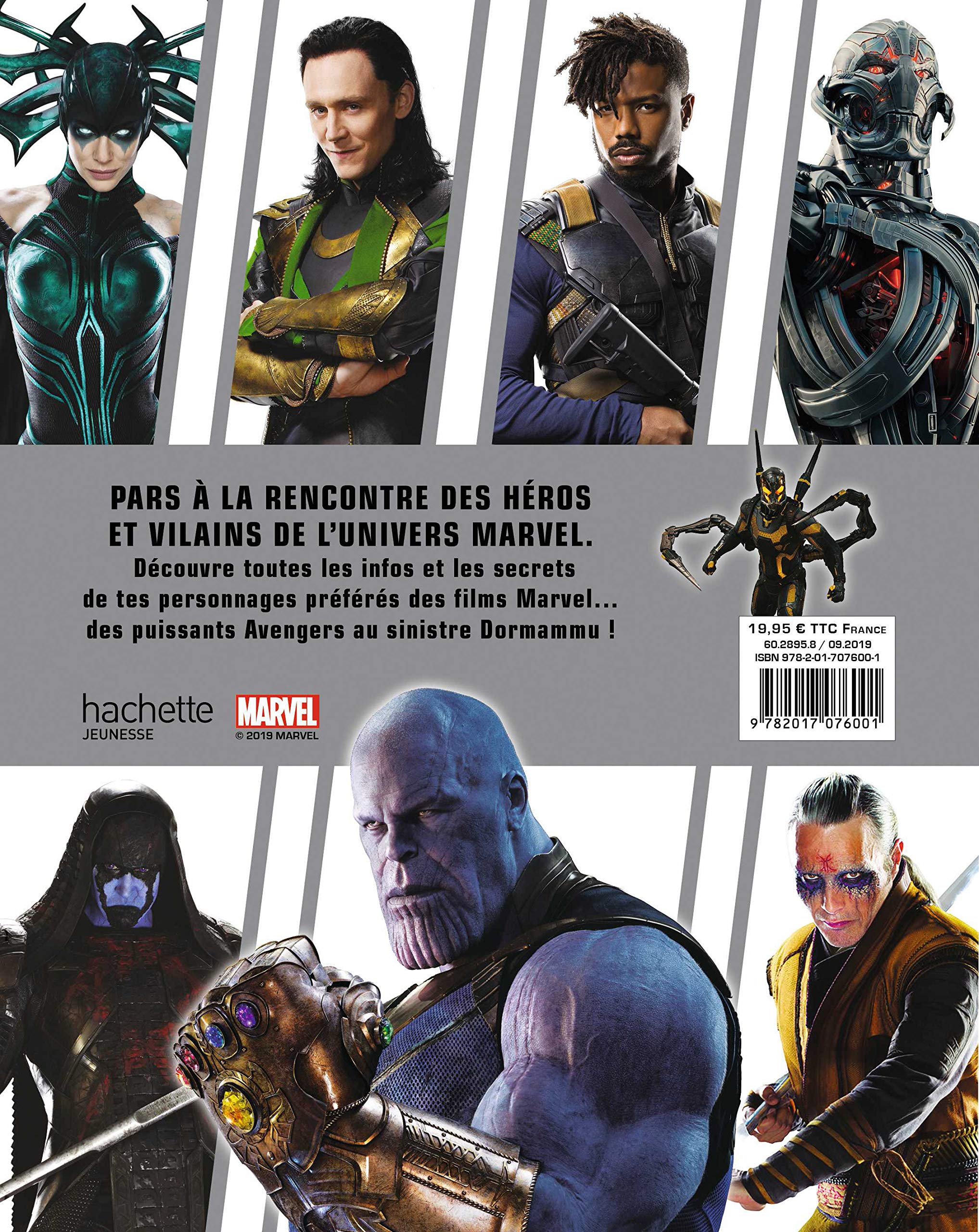 Jardin Encyclopédie Luxe Marvel Studios Encyclopé Des Personnages Amazon