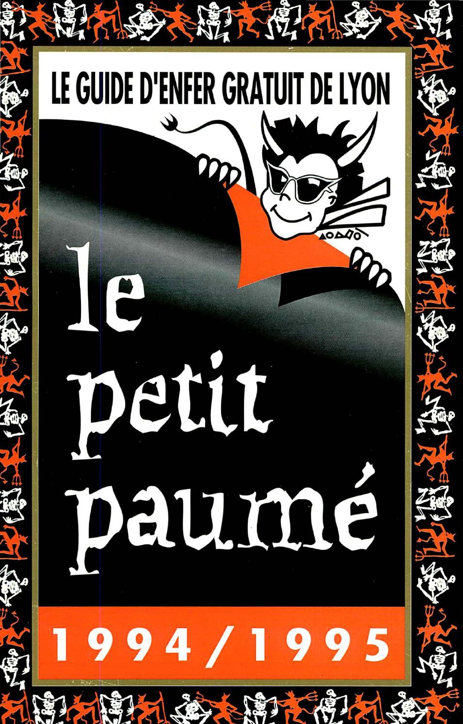 Jardin Fleuri Lyon 5 Best Of Le Petit Paumé Edition 1994 1995 City Guide De Lyon by