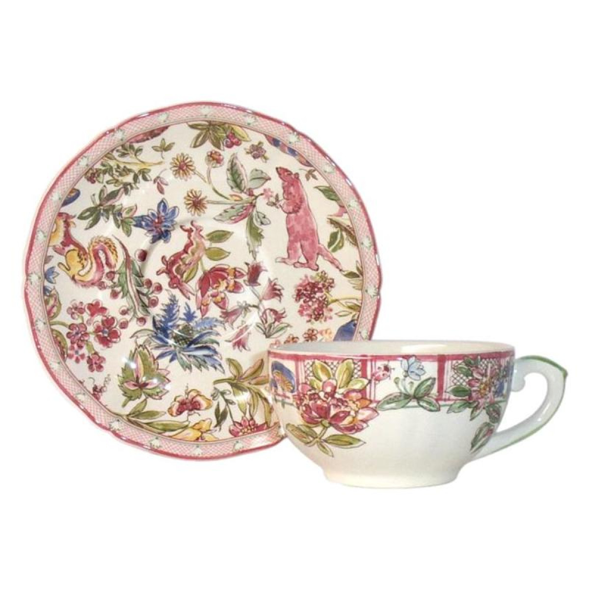 Jardin Imaginaire Élégant Gien Jardin Imaginaire Coffee Tea Cup 175 Ml