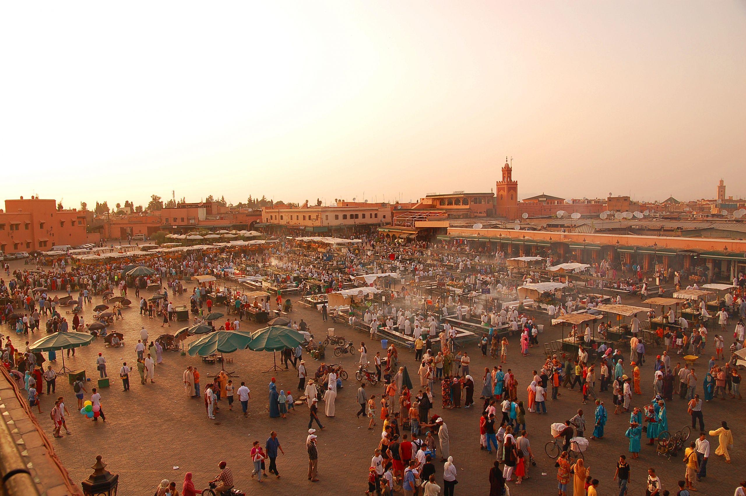 Maroc Marrakech Jemaa el Fna Luc Viatour JPG