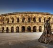 Jardin Nimes Beau Arles Amfitiyatrosu Roma Daki Kolezyum Dan Esinlenerek Ä° S