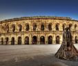 Jardin Nimes Beau Arles Amfitiyatrosu Roma Daki Kolezyum Dan Esinlenerek Ä° S