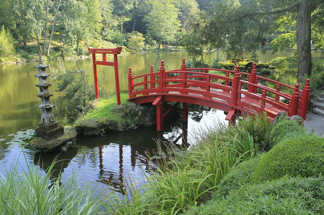 Jardin original Best Of the Bridge is A Landscape with Strong Zen Feeling In the