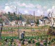 Jardin original Frais Le Jardin De Maubuisson Pontoise La Mere Bellette by Camille Pissarro