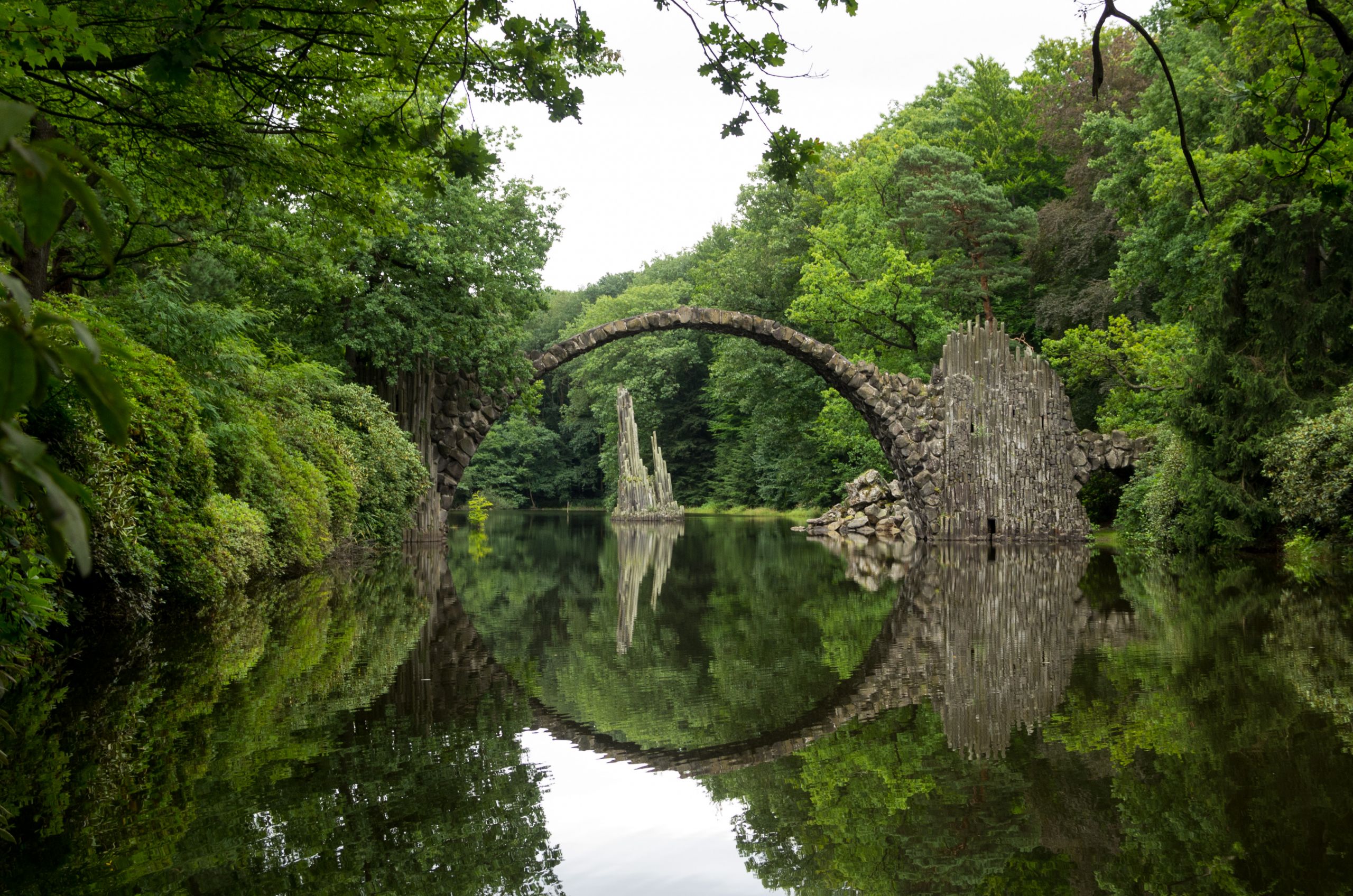 Jardin Paysager Exemple Élégant Parc D Azalées Et De Rhododendrons De Kromlau — Wikipédia