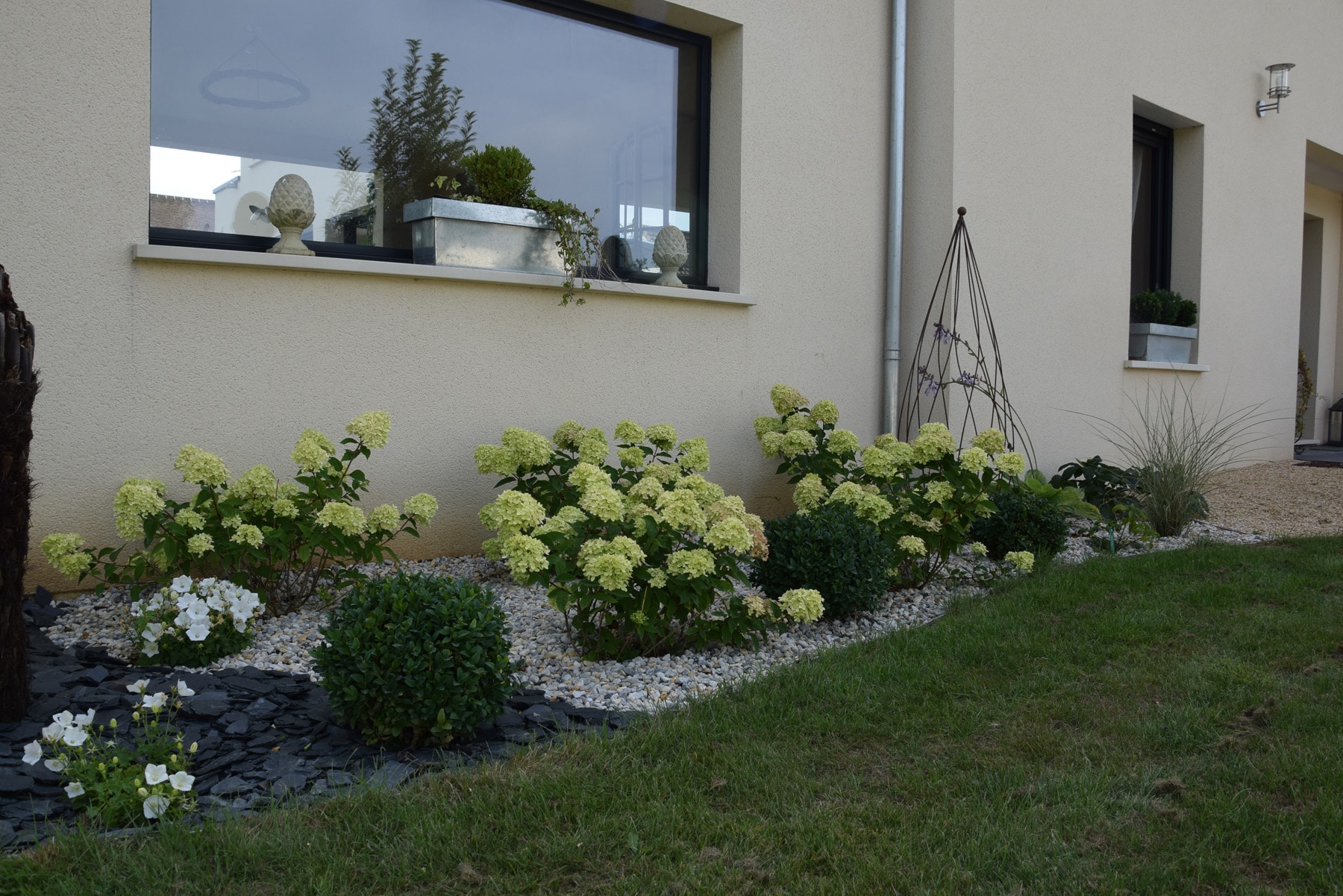 amenagement jardin paysager plante pour le jardin position ombre