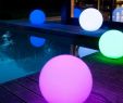 Jardin Piscine Charmant Lampe Sphérique De Boule De Lumi¨re De Boule De Led Rechargeable De Couleur De Brelong Avec   Télé Mande Lumi¨re De Nuit De Pool Party   La Maison