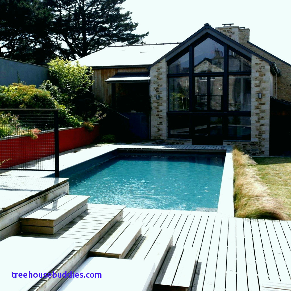 Jardin Piscine Élégant Terrasse Bois Piscine Hors sol Impressionnant Amenagement