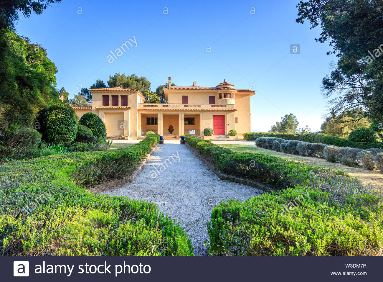 france var rayol canadel sur mer the domaine du rayol mediterranean garden property of the conservatoire du littoral villa rayolet obligatory m W3DM7R