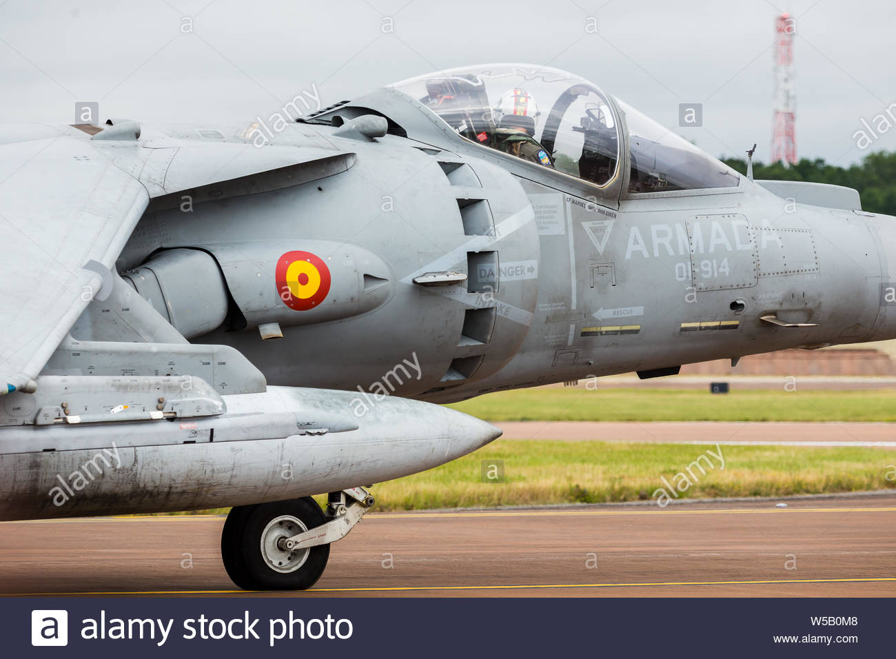 spanish navy eav 8b harrier ii plus captured at the 2019 royal international air tattoo at raf fairford W5B0M8