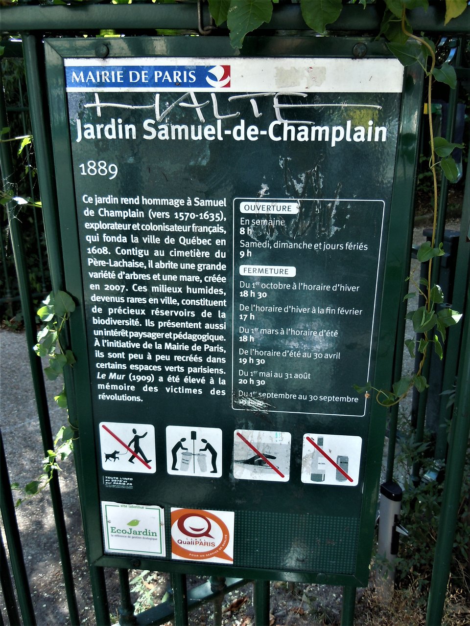 Jardin Septembre Charmant Jardin Samuel De Champlain Paris 2020 All You Need to