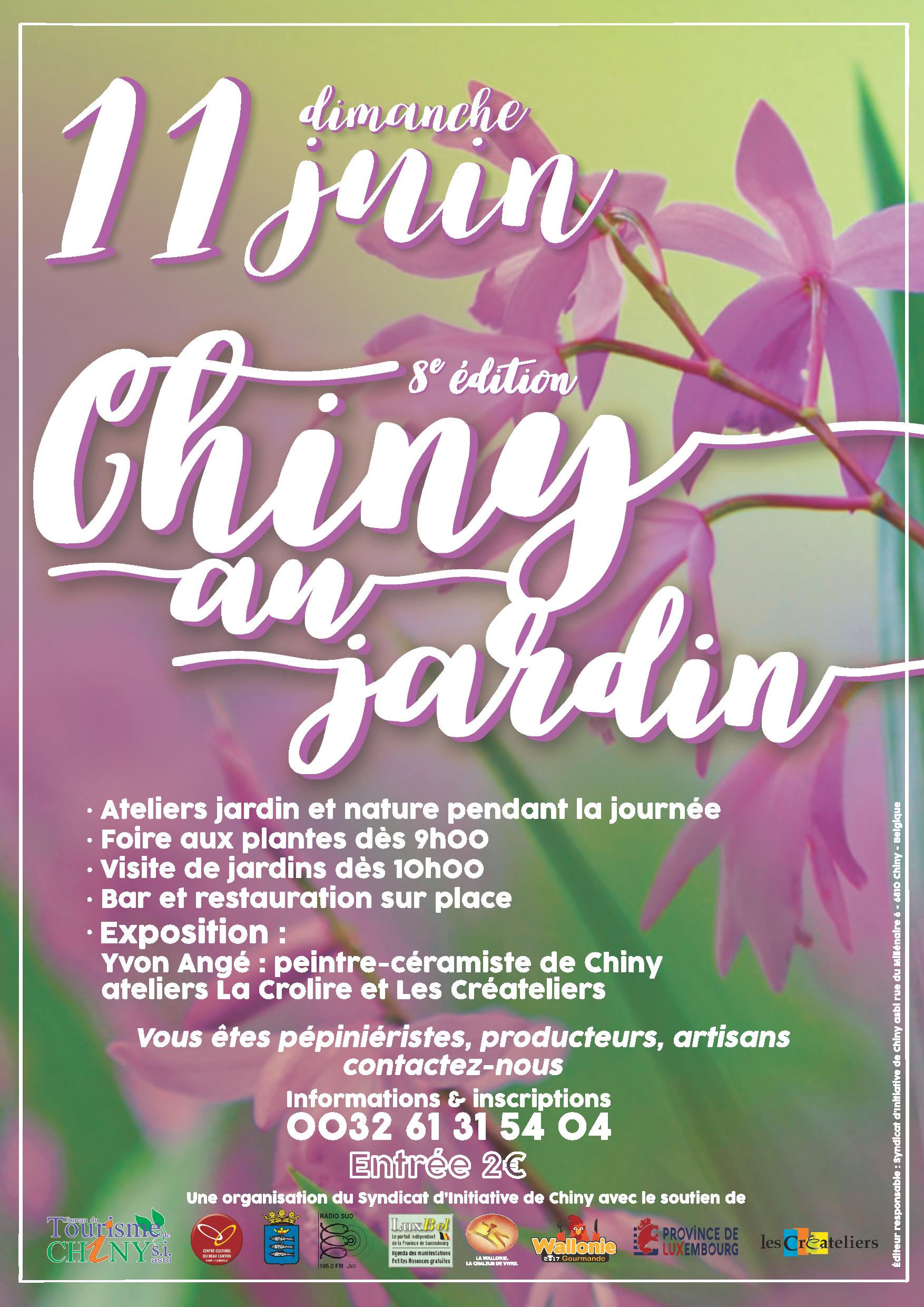 affiche Chiny au jardin page 001