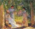 Jardin soleil Génial Trois Femmes Dans Un Jardin by Henri Martin