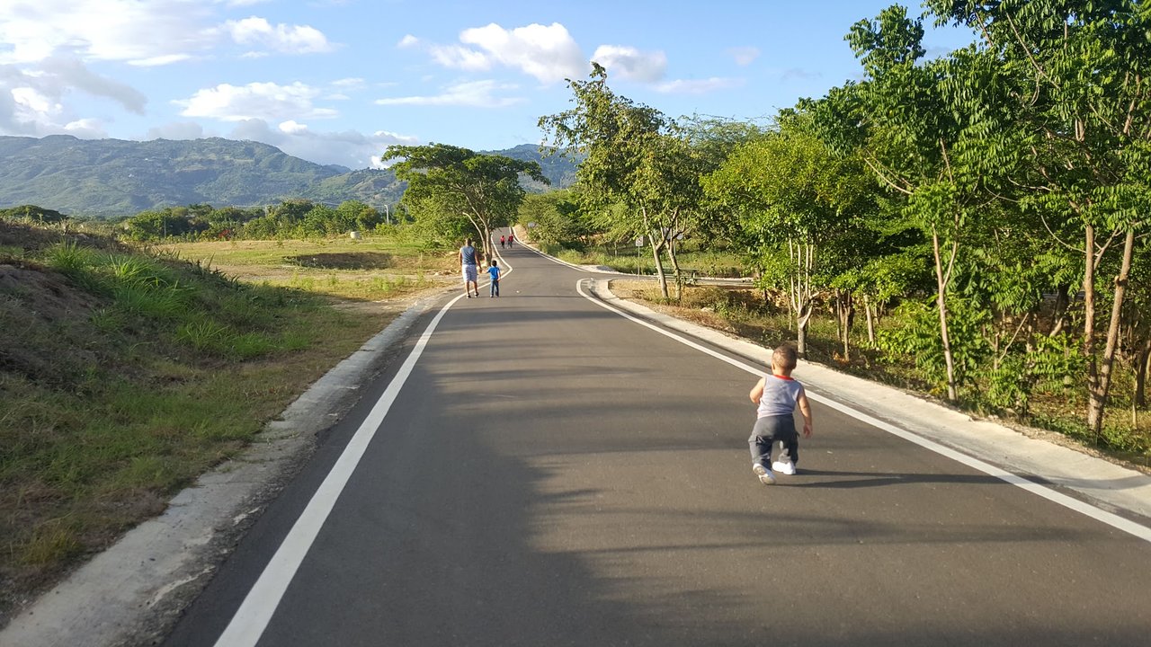 calle solo para peatones