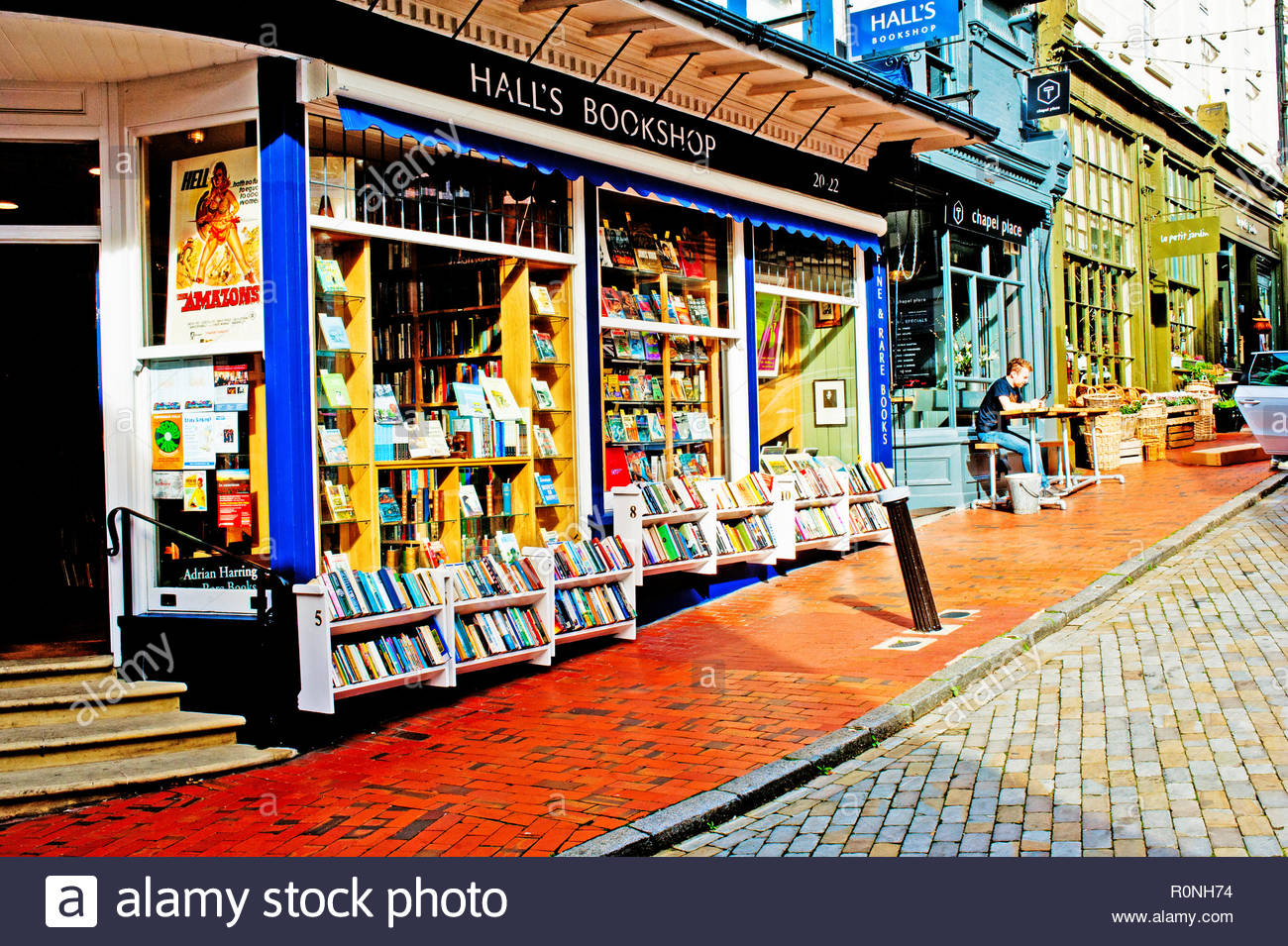 bookshop and cafe chapel place royal tunbridge wells kent england R0NH74