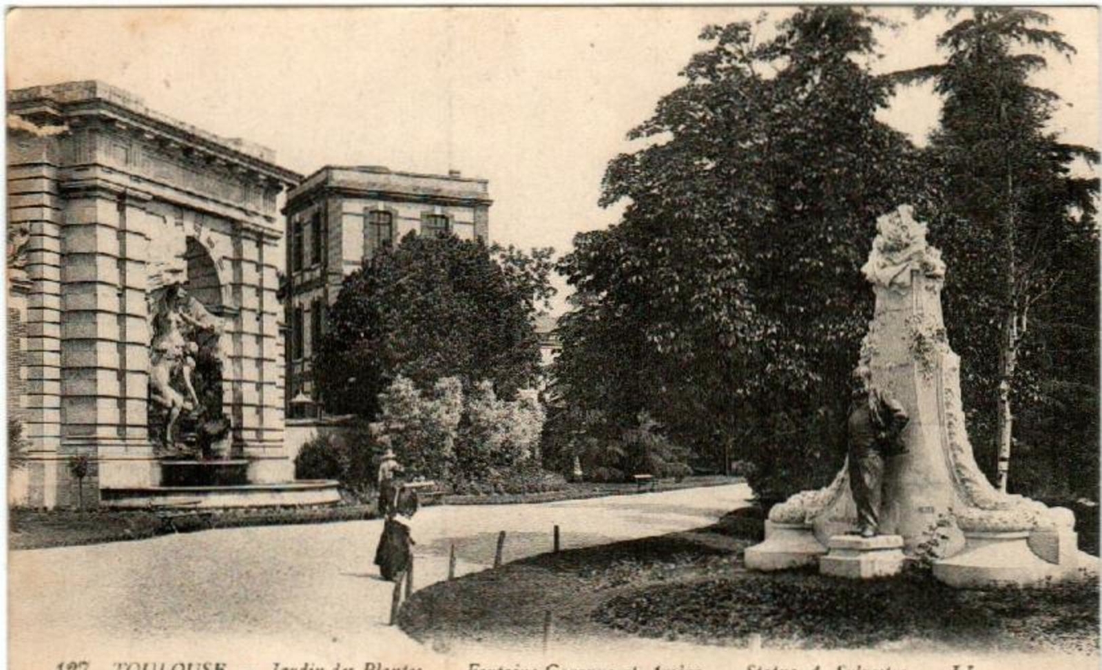 Le Jardin Des Plantes toulouse Luxe toulouse Recherche De Cartes Postales Geneanet