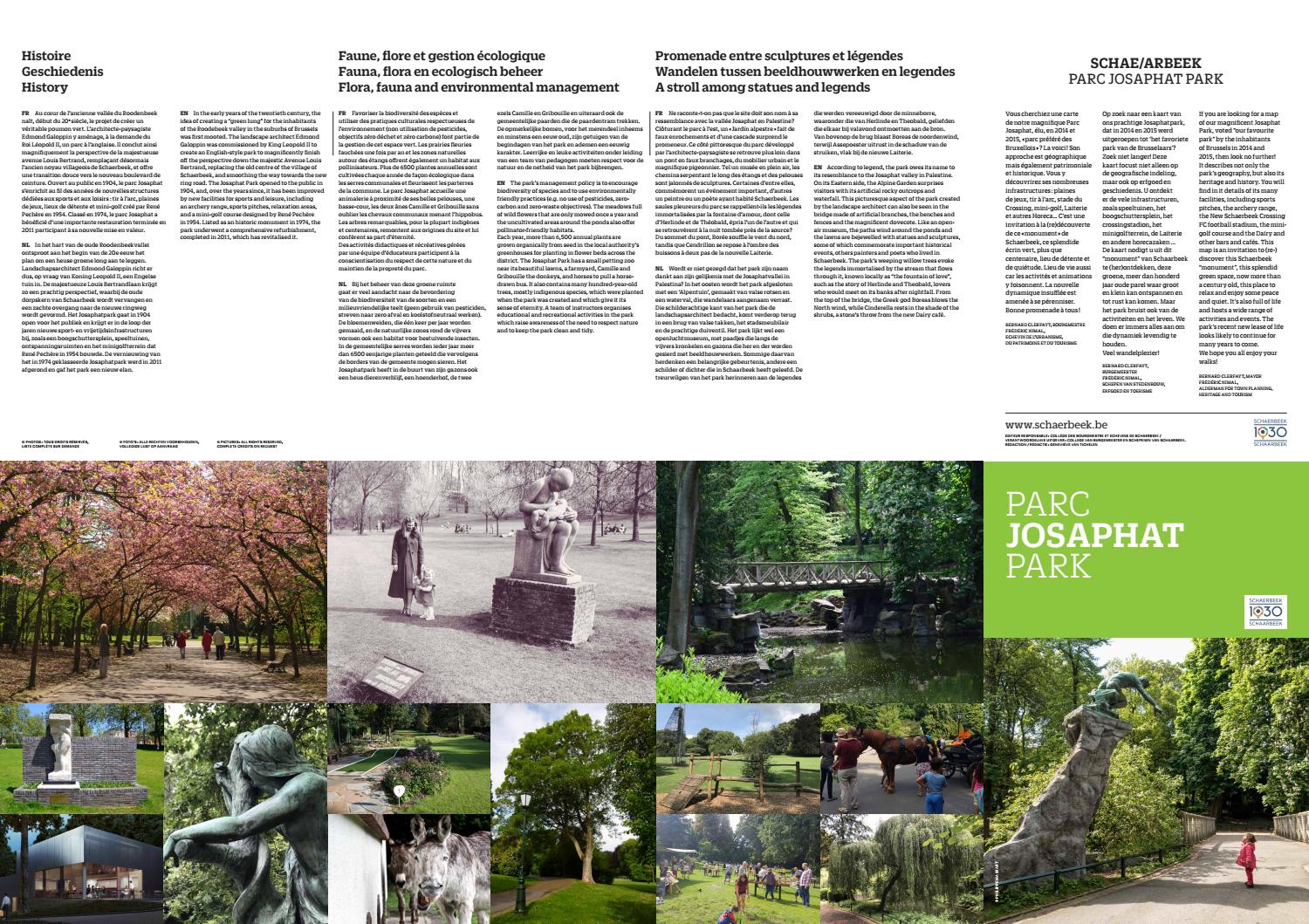 Le Jardin Du Pic Vert Inspirant Brochure Parc Josaphat by Schaerbeek 1030 Schaarbeek issuu