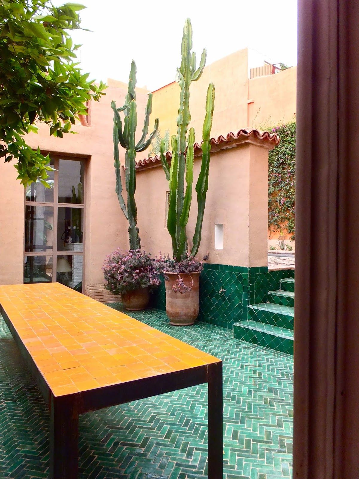 Le Jardin Marrakech Inspirant Gjennom Den Franske ¸ye Design Taroudant Marokko Fargene On
