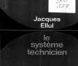 Le Jardin Pekinois Best Of Ellul Jacques Le Syst¨me Technicien
