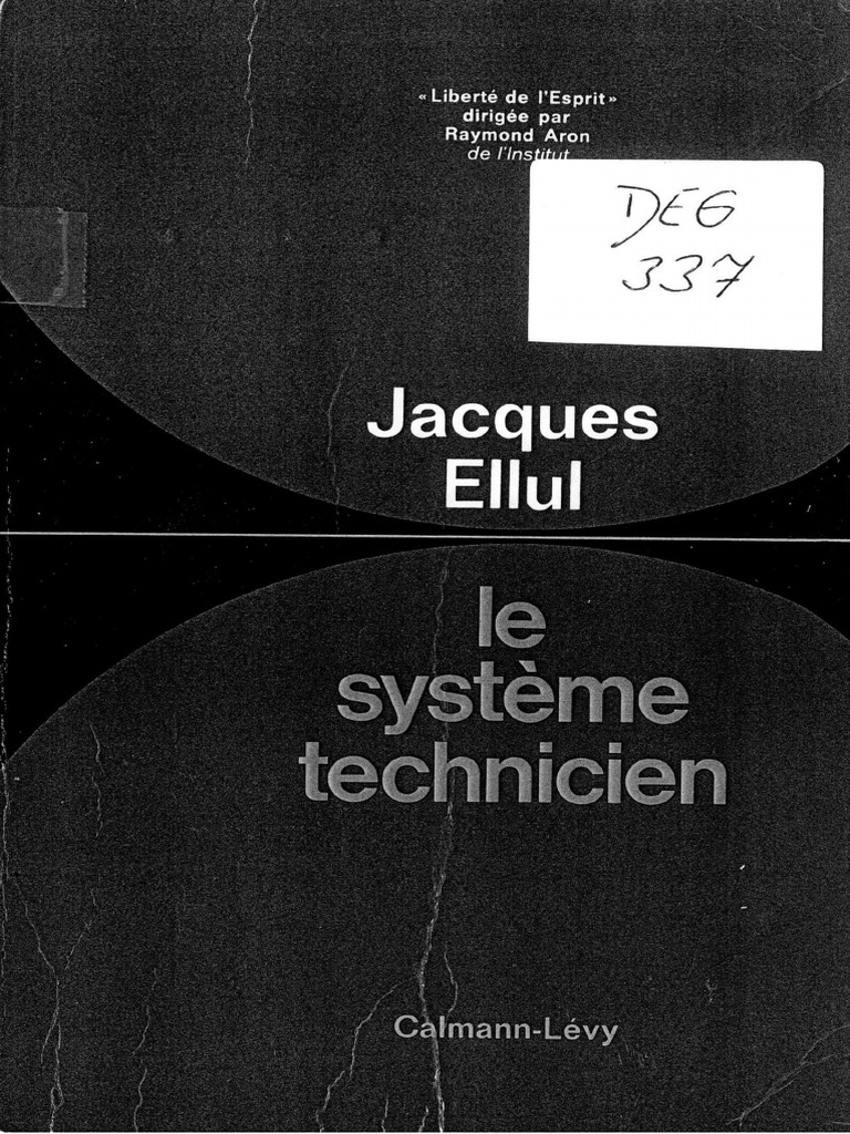 Le Jardin Pekinois Best Of Ellul Jacques Le Syst¨me Technicien
