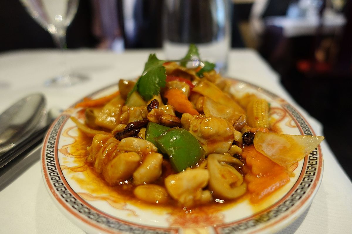 Le Jardin Pekinois Nouveau File Kung Pao Chicken La Table De Chine Paris 002