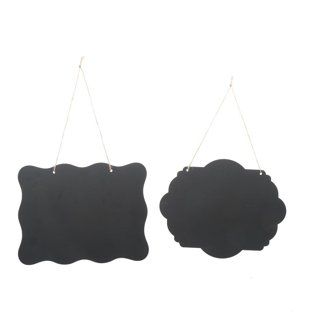 Le Jardin Suspendu Frais Acheter 2 Styles Noir Babillard Avec Suspendre Cha Ne Suspendus Tableau Signe Signe Mariage Décoration Fªte Décoration De $6 66 Du toto4