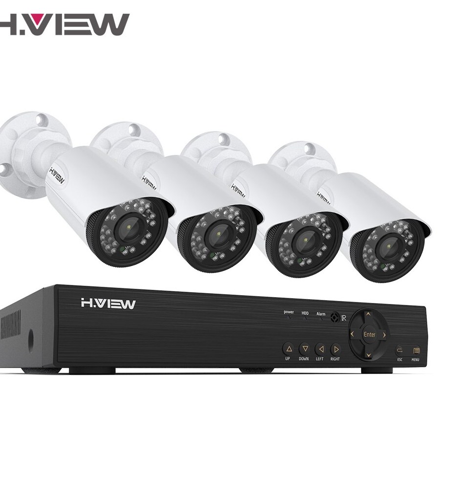 H VIEW 8CH 1080P Video font b Surveillance b font Kit Camera Video font b Surveillance