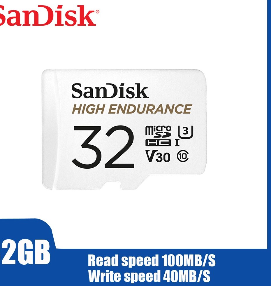 SanDisk High Endurance video font b surveillance b font microSD Card 32GB Mobile phone Memory card