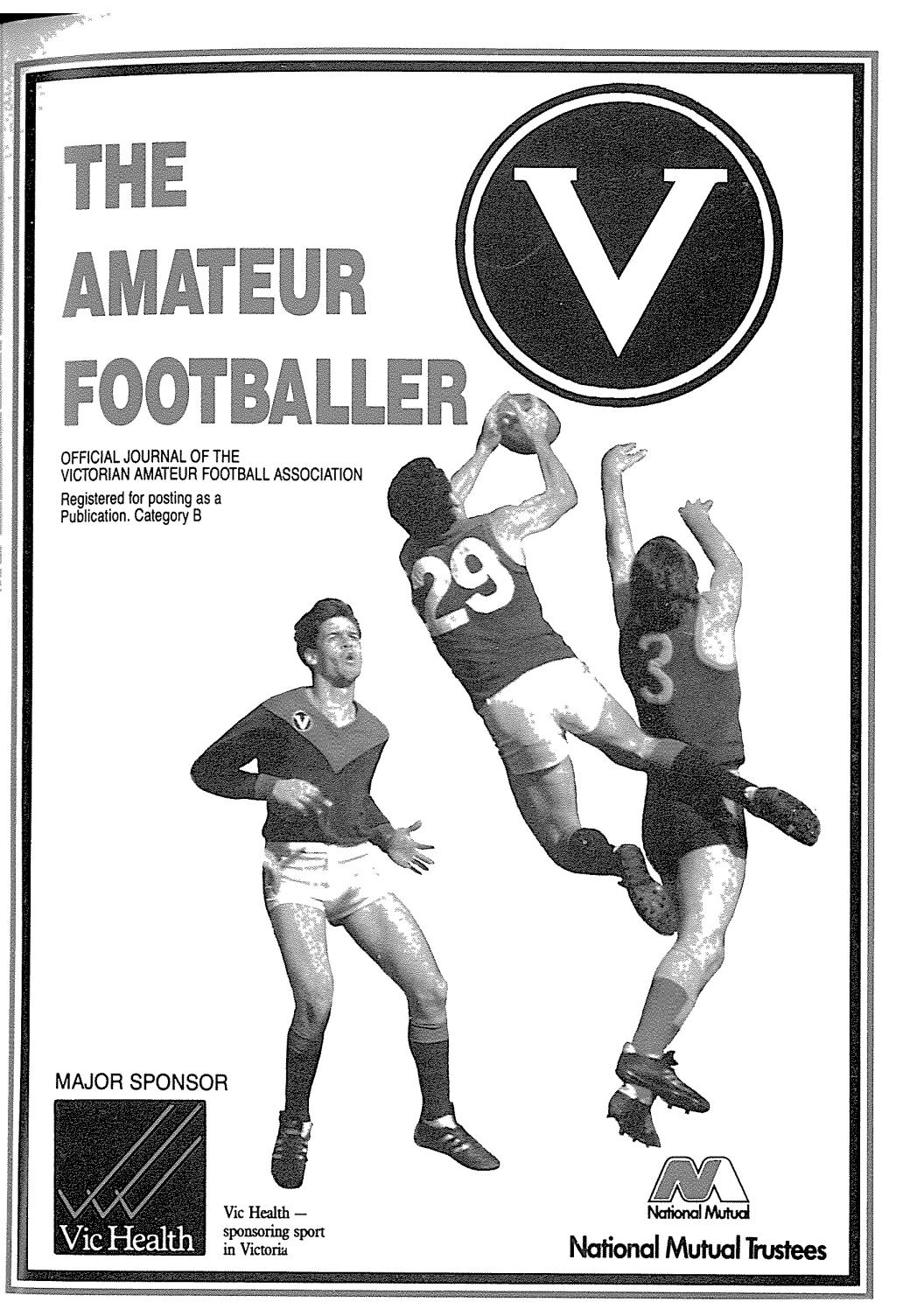 Marc De Café Dans Le Jardin Nouveau the Amateur Footballer Week 15 1991 by Nick Armistead issuu